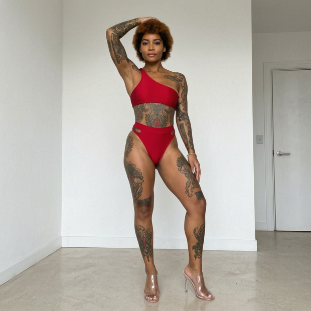 This red bikini hit 