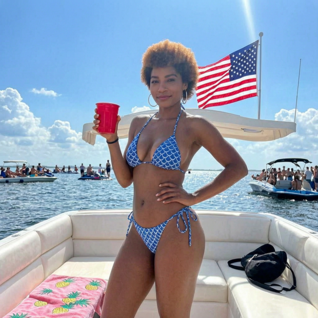 This boat party’s 