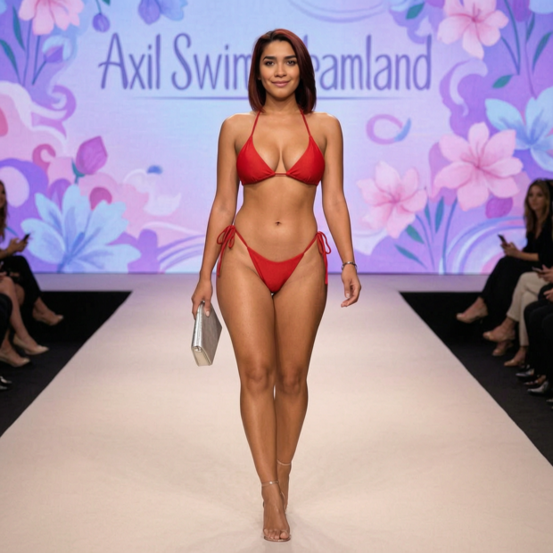 This red bikini has 