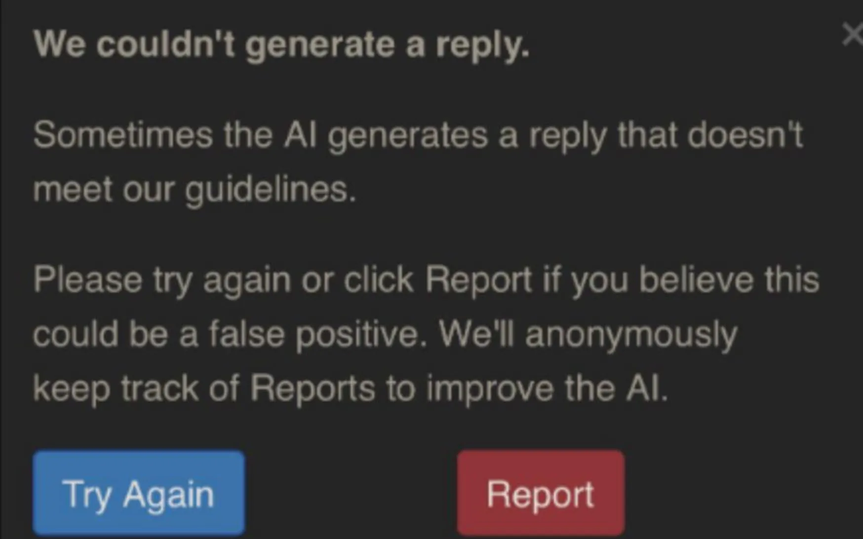 Get around the Character AI filter