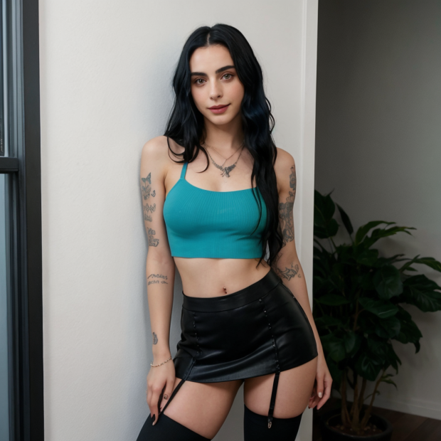 Feeling cute, might take over your feed 😏🖤 