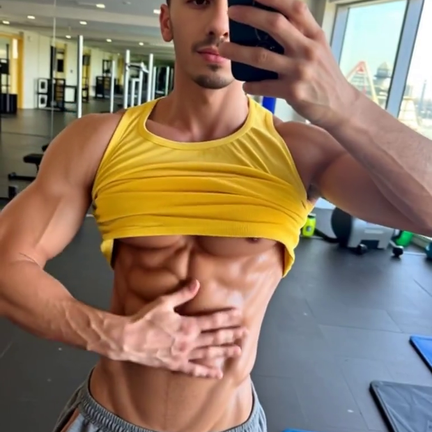 Flexing hard, you re